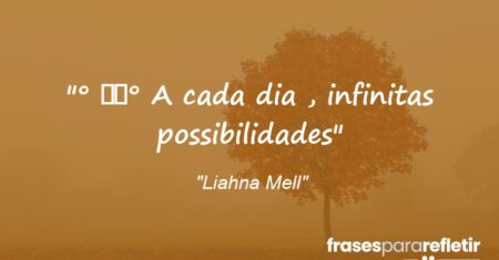 “° ೋ✿° A cada dia , infinitas possibilidades”