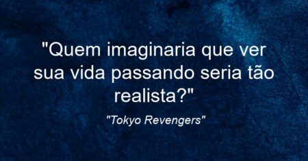“Quem imaginaria que ver sua vida passando seria tão realista?”