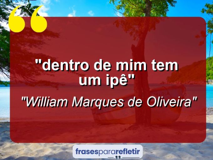 Frases de Amor: mensagens românticas e apaixonantes - “⁠Dentro de mim tem um Ipê”