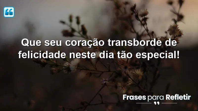 Mensagens de aniversário curtas e emocionantes para espalhar felicidade.