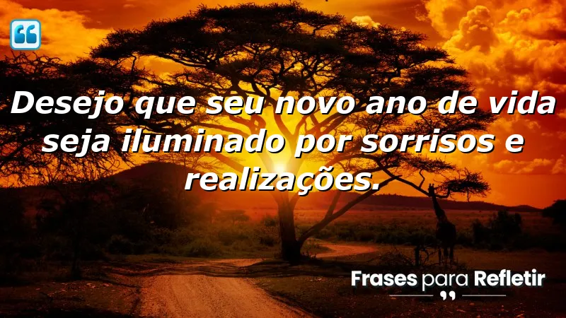 Mensagens de aniversário curtas e emocionantes que trazem sorrisos e realizações.