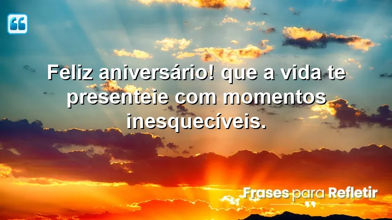 Mensagens de aniversário curtas e emocionantes para celebrar a vida.