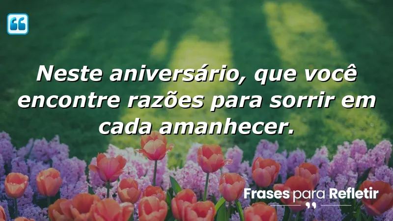 Mensagens de aniversário emocionantes que inspiram sorrisos e gratidão.