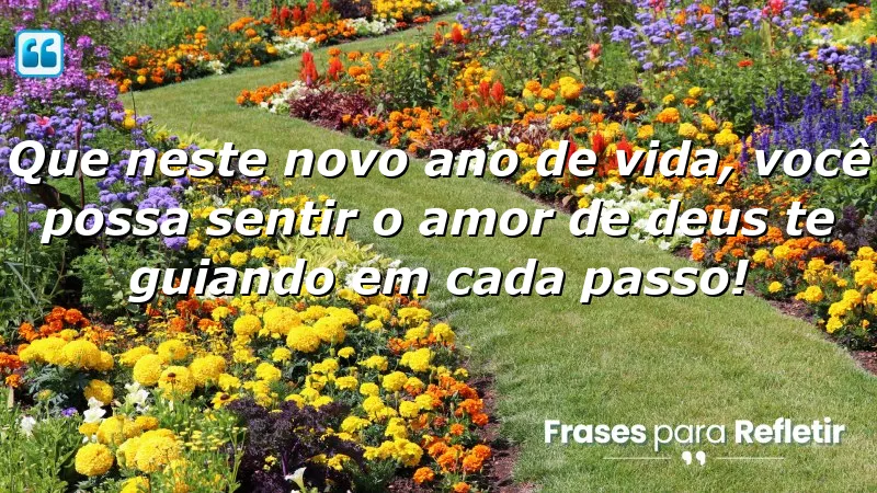 Mensagens de aniversário evangélicas que inspiram fé e amor divino.