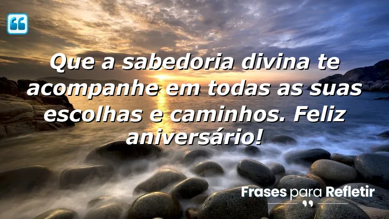 Mensagens de aniversário evangélicas emocionantes que inspiram reflexão e sabedoria.