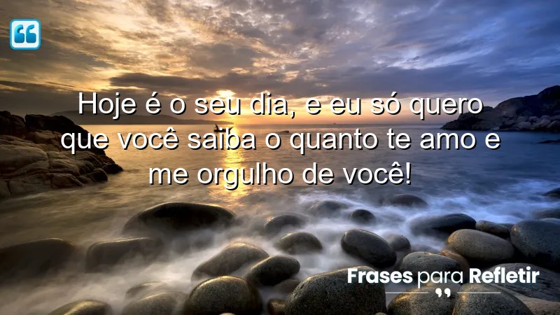 Mensagens de aniversário para a filha: expressando amor e orgulho em momentos especiais.