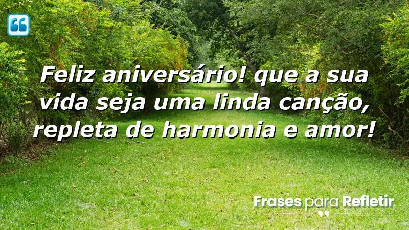 Mensagens de aniversário para amigos especiais que celebram amor e harmonia.