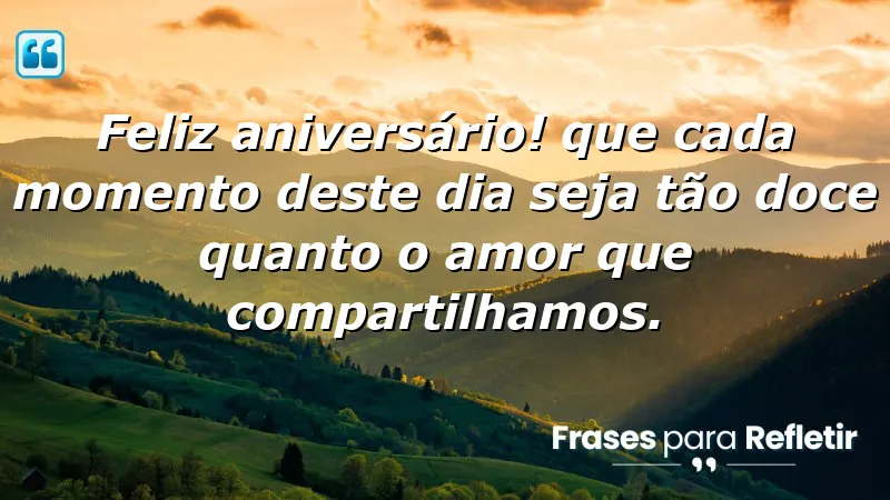 Mensagens de aniversário para esposa: amor e carinho em cada celebração.