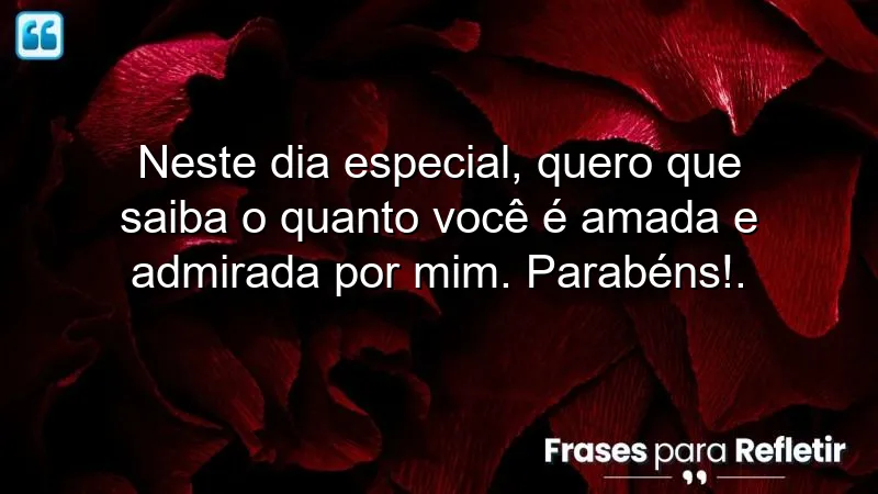 Mensagens de aniversário para esposa que expressam amor e carinho.