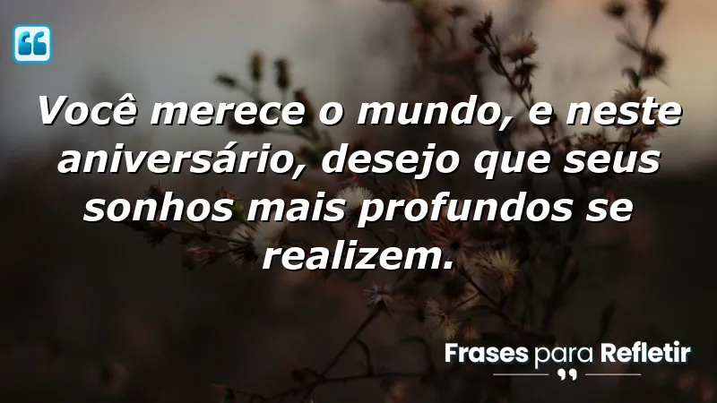 Mensagens de aniversário para esposa: expressões de amor e carinho.