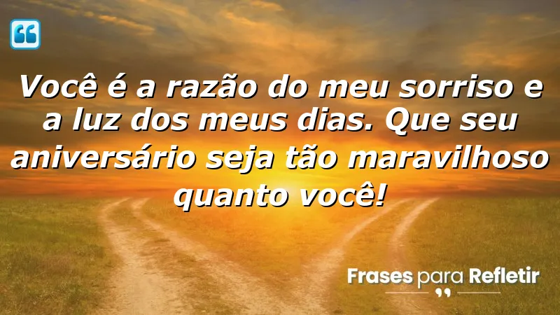 Mensagens de aniversário para esposa que expressam amor e carinho.