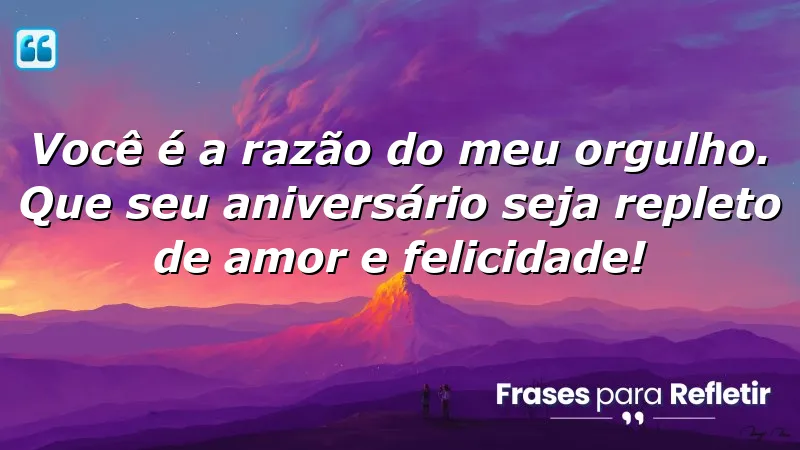 Mensagens de aniversário para filha querida: expressões de amor e orgulho.