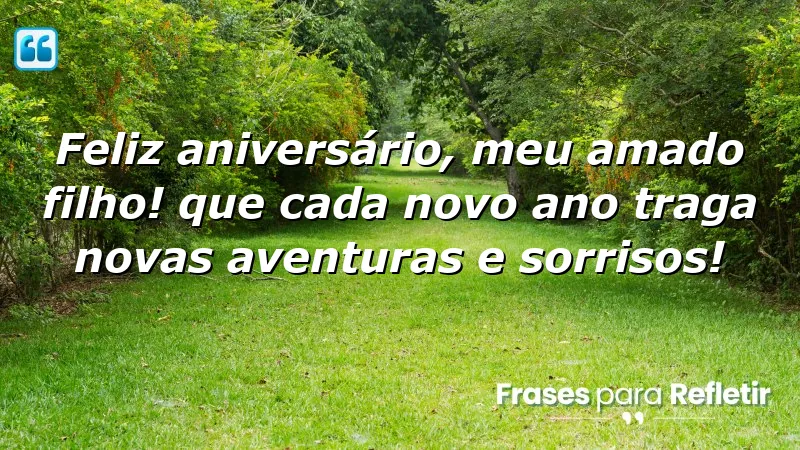 Mensagens de aniversário para filho querido: amor e celebração em cada palavra.