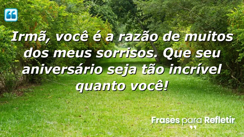 Mensagens de aniversário para irmã mais nova que transmitem amor e carinho.