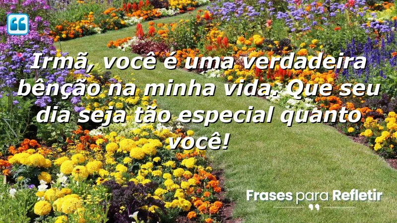 Mensagens de aniversário para irmã mais velha: expressões de amor e gratidão.