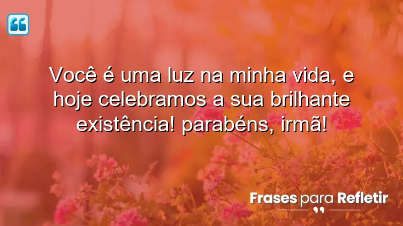 Mensagens de aniversário para irmã querida: celebração do amor fraternal.