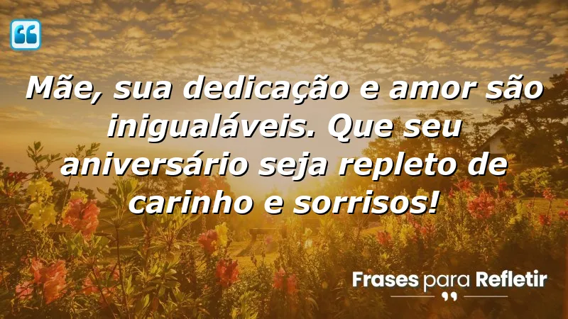 Mensagens de aniversário para mãe: celebre com amor e carinho.