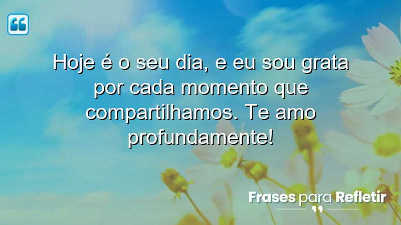 Mensagens de aniversário para marido: expressões de amor e gratidão.