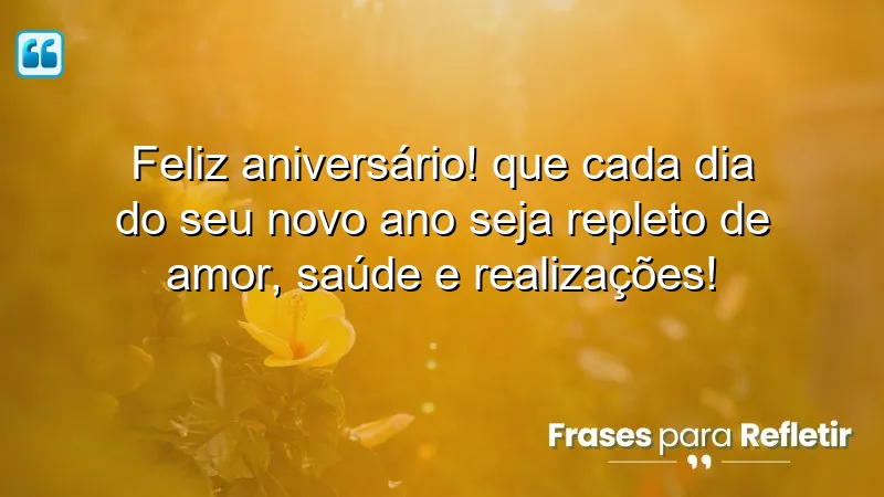 Mensagens de aniversário para melhor amiga: amor, saúde e realizações.