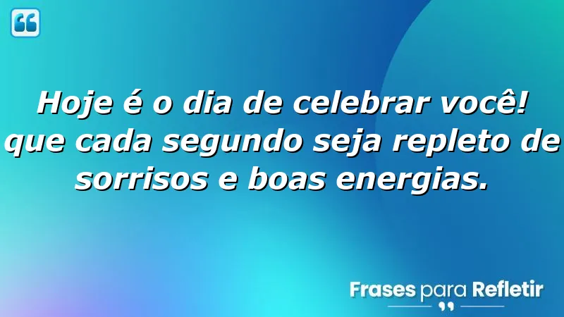 Mensagens de aniversário para melhor amigo, celebração da amizade e boas energias.