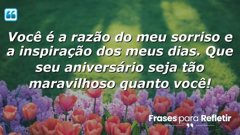 Mensagens de aniversário para namorada que expressam amor e gratidão.