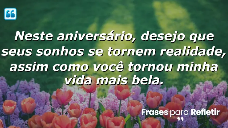 Mensagens de aniversário para namorada especial que expressam amor e carinho.