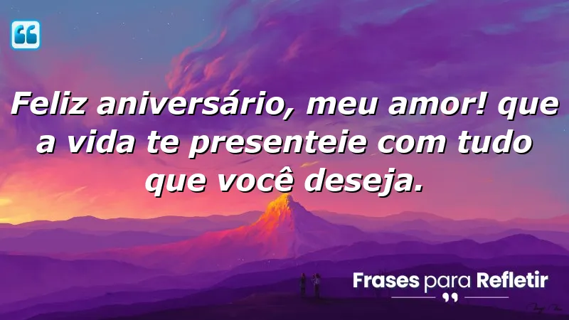 Mensagens de aniversário para namorado: expressões de amor e carinho.