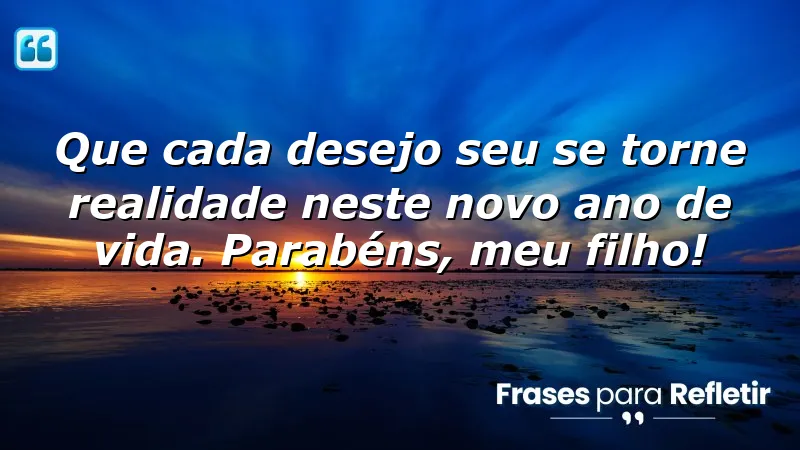 Mensagens de aniversário para o filho que inspiram sonhos e realizações.