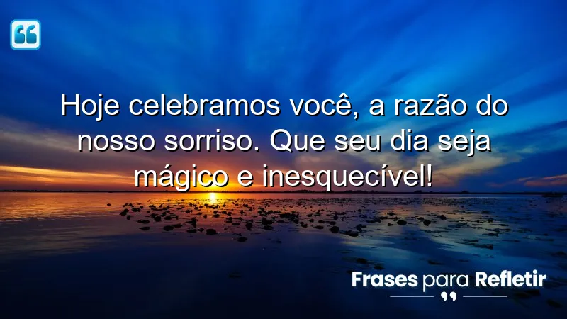 Mensagens de aniversário para o filho que expressam amor e carinho.