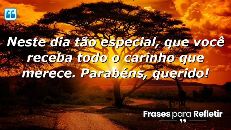 Mensagens de aniversário para o filho, expressando amor e carinho em celebrações especiais.