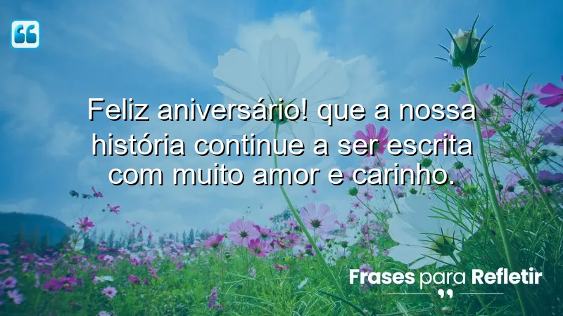 Mensagens de aniversário para o namorado que expressam amor e carinho.