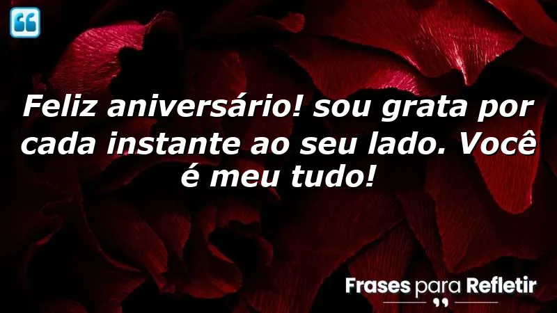 Mensagens de aniversário para o namorado que expressam amor e gratidão.