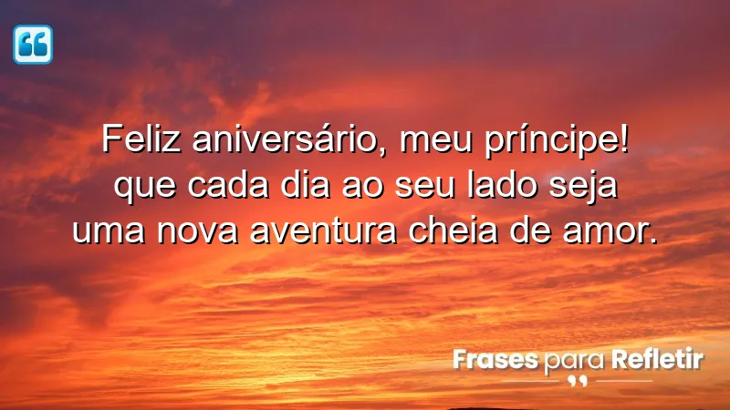 Mensagens de aniversário para o namorado: celebrações de amor e aventura.