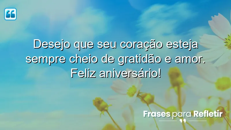 Mensagens de aniversário para uma amiga: expressões de amor e gratidão.