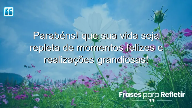 Mensagens de parabéns para amigo que celebram conquistas e felicidade.