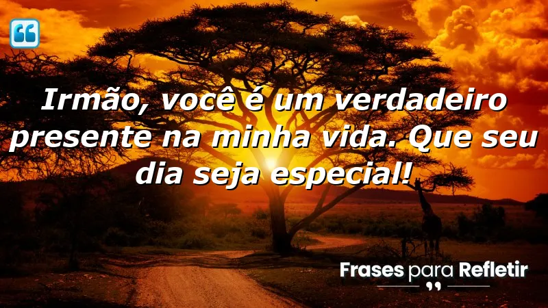 Mensagens de parabéns para irmão: expressões de amor e gratidão.