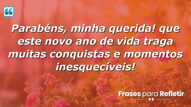 Mensagens de parabéns para namorada: celebrações cheias de amor e conquistas.