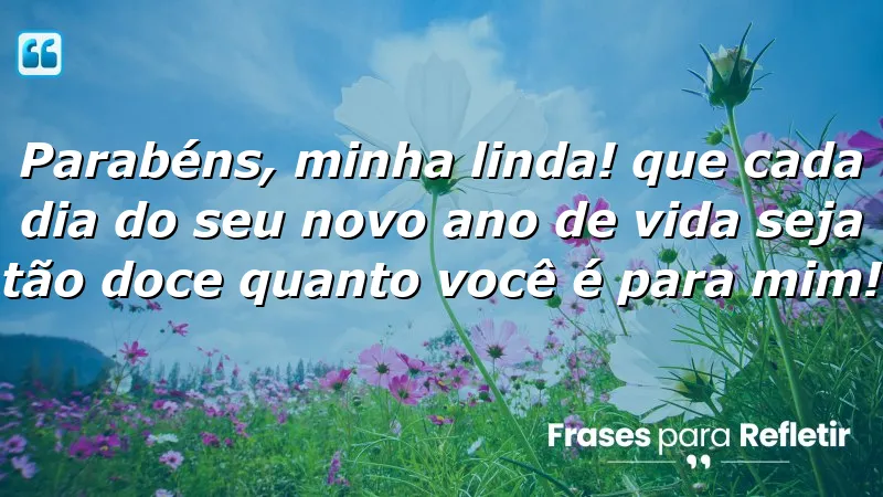 Mensagens de parabéns para namorada que expressam amor e carinho.